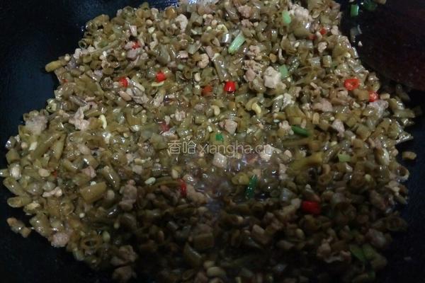 肉末酸豇豆的做法图解11