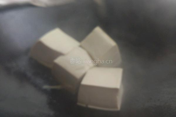 瘦肉炒豆腐的做法图解3