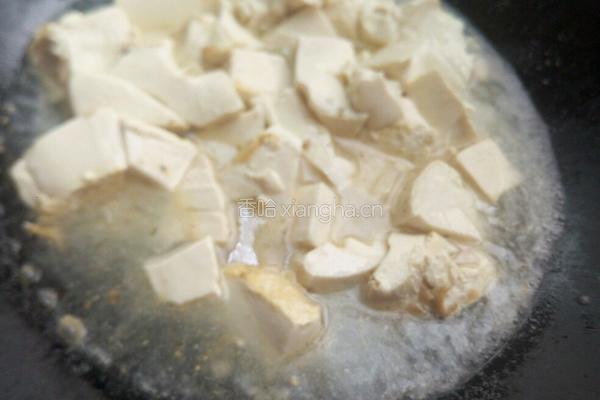 瘦肉炒豆腐的做法图解5