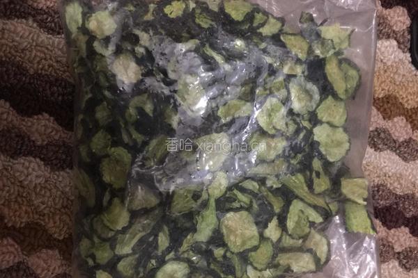 肉末黄瓜干的做法图解1