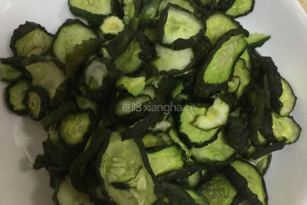 肉末黄瓜干的做法图解4