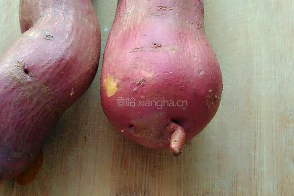 地瓜饼的做法图解1