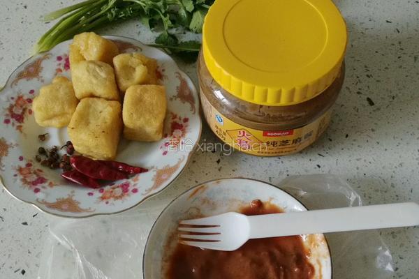 老北京麻酱豆泡汤的做法图解1