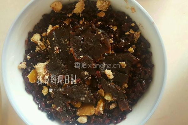 板栗豆沙馅八宝粥的做法图解5