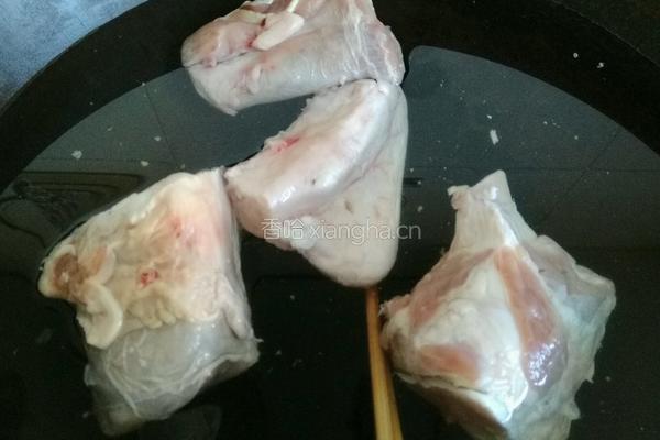 羊腿儿美人汤的做法图解1