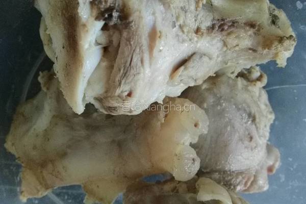 羊腿儿美人汤的做法图解3