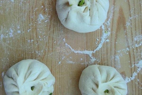 白菜香菇包的做法图解15