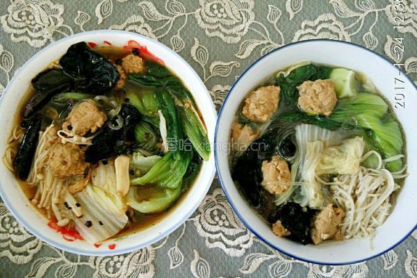 丸子蔬菜
