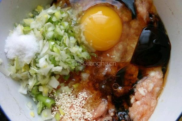 丸子蔬菜的做法图解2