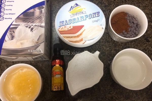 巧克力提拉米苏的做法图解1