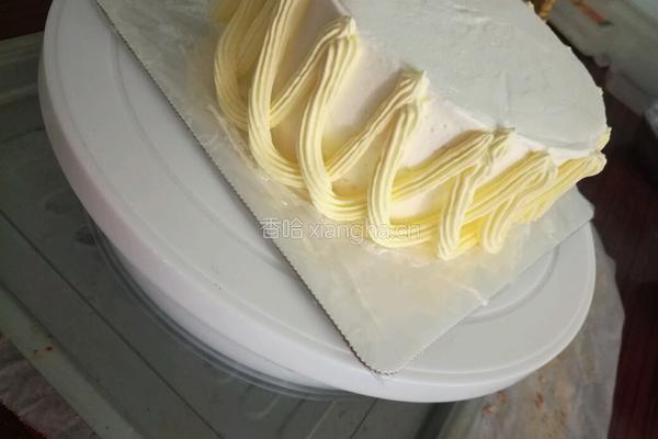 奶油水果蛋糕的做法图解7