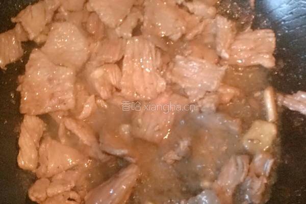 爆香牛肉的做法图解2