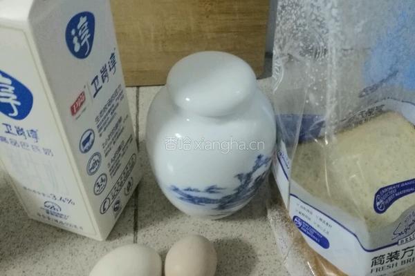 日常煎吐司的做法图解1