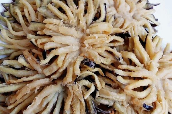 菊花茄子的做法图解13