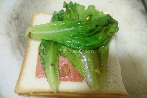 自制三明治的做法图解7