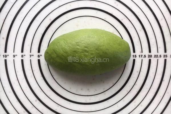 抹茶豆沙包的做法图解5