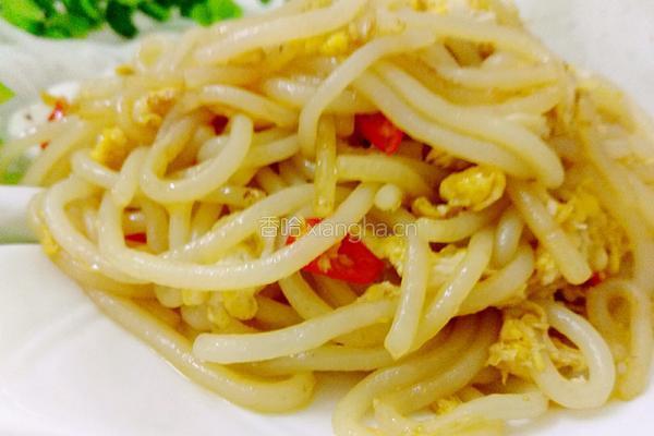 鸡蛋炒桂林米粉的做法图解7