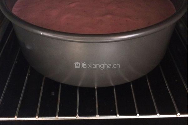 火龙果戚风蛋糕的做法图解10