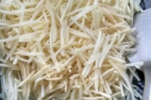 素炒土豆丝的做法图解3