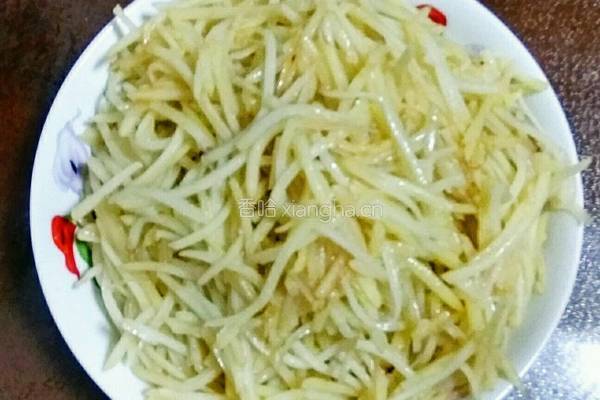 素炒土豆丝的做法图解4
