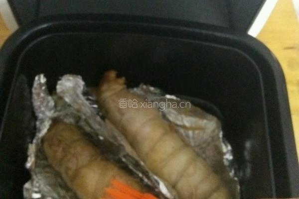 烤鸡肉卷的做法图解8