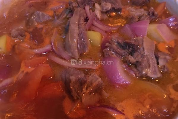 红烩牛肉的做法图解5