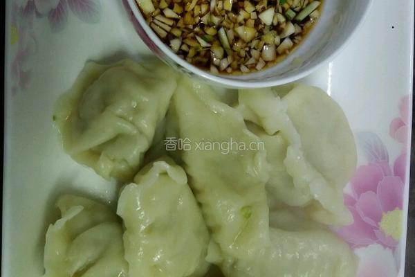 五花肉白菜香菇水饺的做法图解16