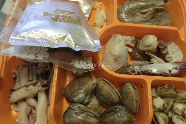 韩式海鲜大酱汤的做法图解4