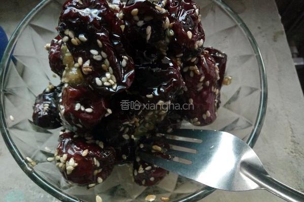 金丝蜜枣的做法图解3