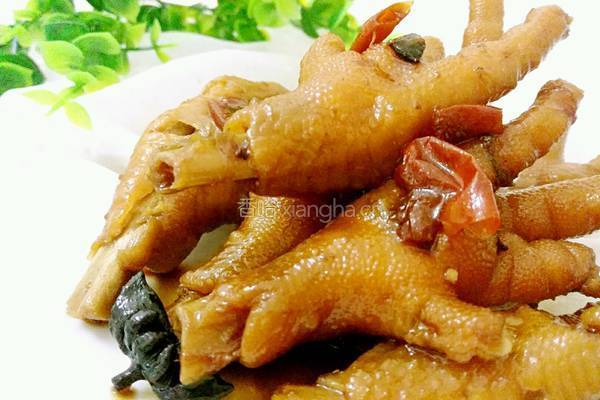 卤麻辣鸡爪的做法图解10