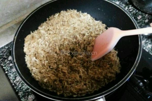 肉松的做法图解3