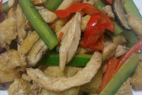 什锦鸡脯肉的做法图解5