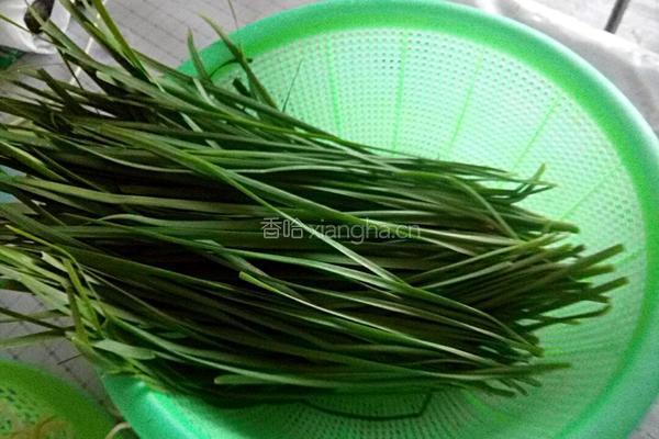 韭菜炒绿豆芽的做法图解3