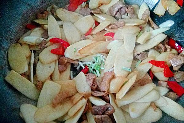 茭白肉片的做法图解8
