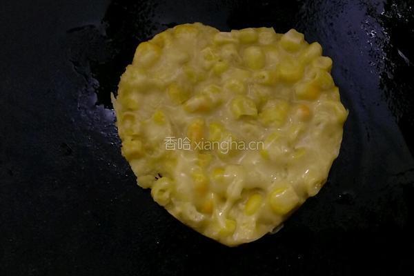 玉米粒煎饼的做法图解6