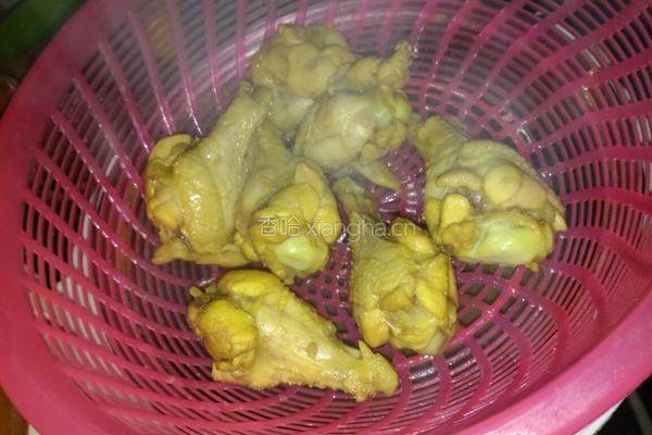沙姜咖喱炸雞腿的做法图解4