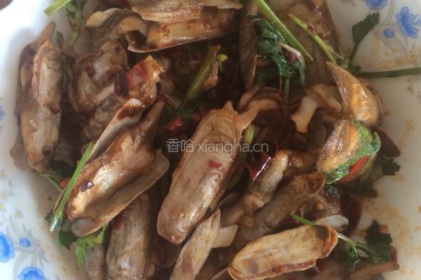 爆炒小人鲜的做法图解5