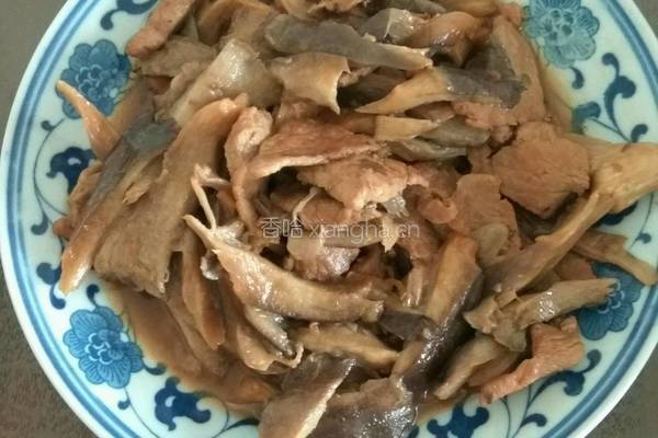 炒蘑菇肉