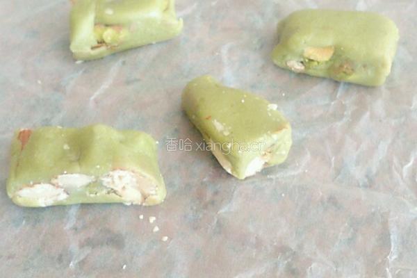 抹茶牛扎糖的做法图解6