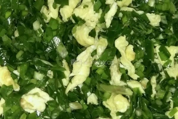 韭菜鸡蛋饺子馅的做法图解5