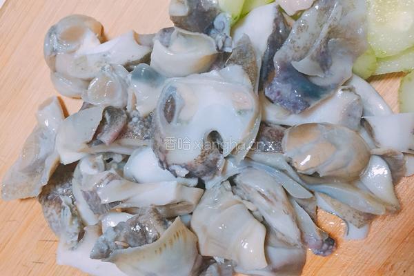 海螺拌黄瓜的做法图解3