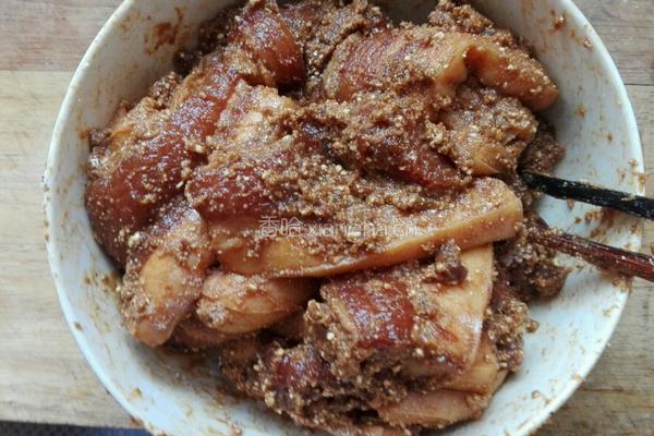 粉蒸肉（年味）的做法图解5
