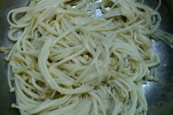 金针菇凉拌的做法图解3