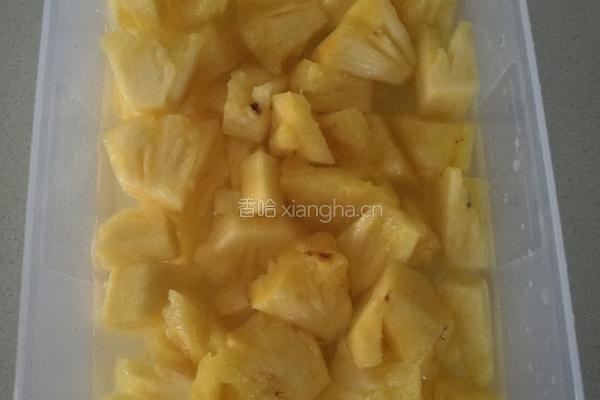 糖水菠萝的做法图解8