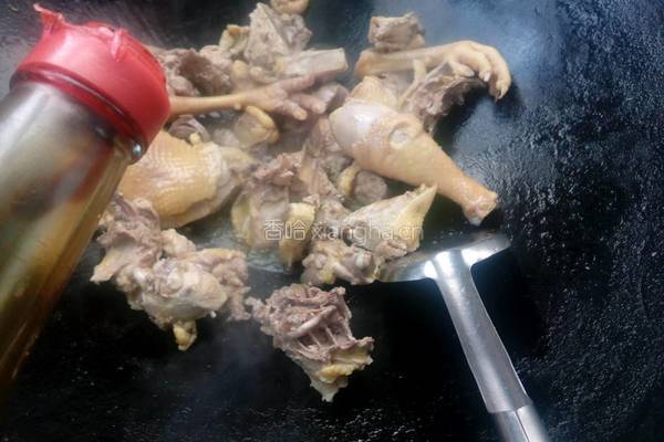 小鸡炖蘑菇的做法图解6