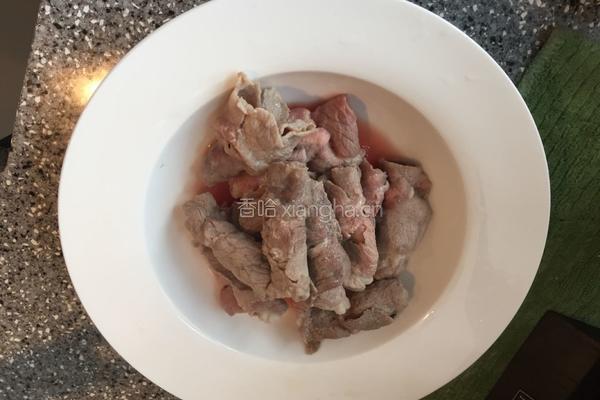 酸汤肥牛的做法图解1