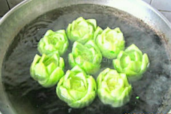 香菇油菜的做法图解5