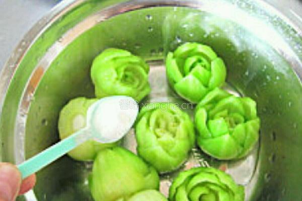 香菇油菜的做法图解6