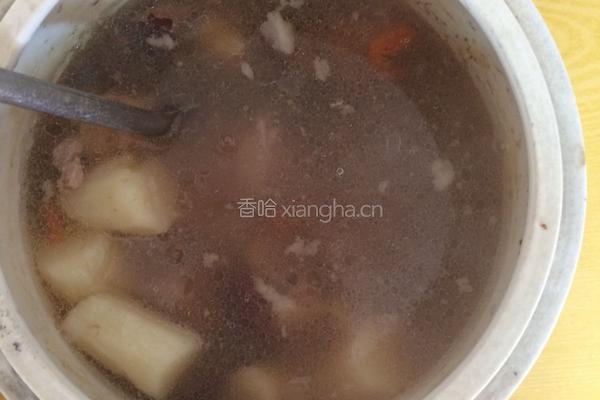 花胶淮山排骨汤