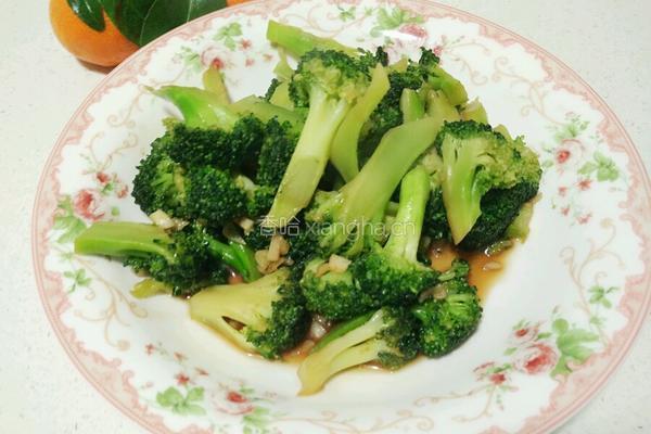 蚝油西兰花的做法图解7